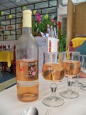 vin fruité de régusse