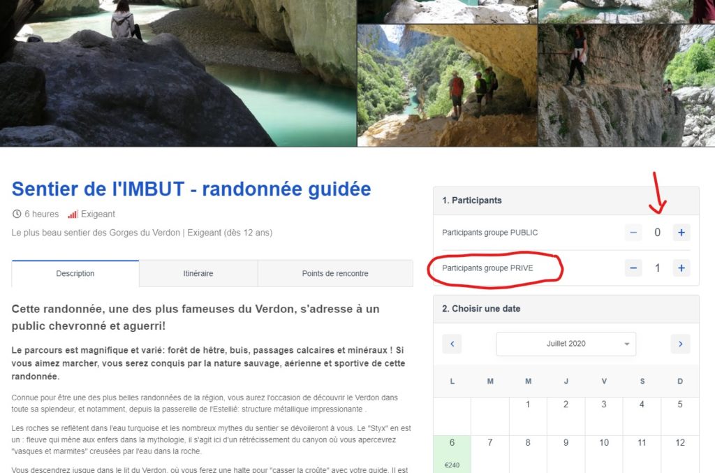 Réserver un guide privé
