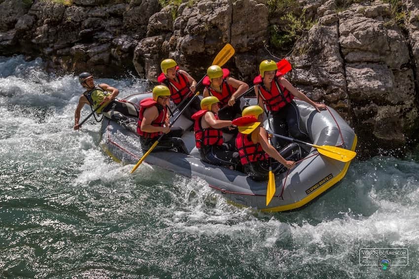 rafting adrénaline verdon