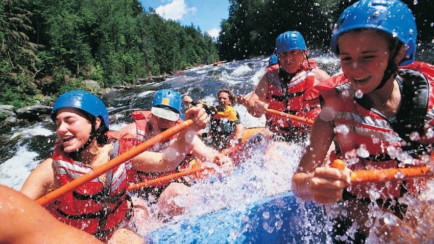 rafting famille verdon