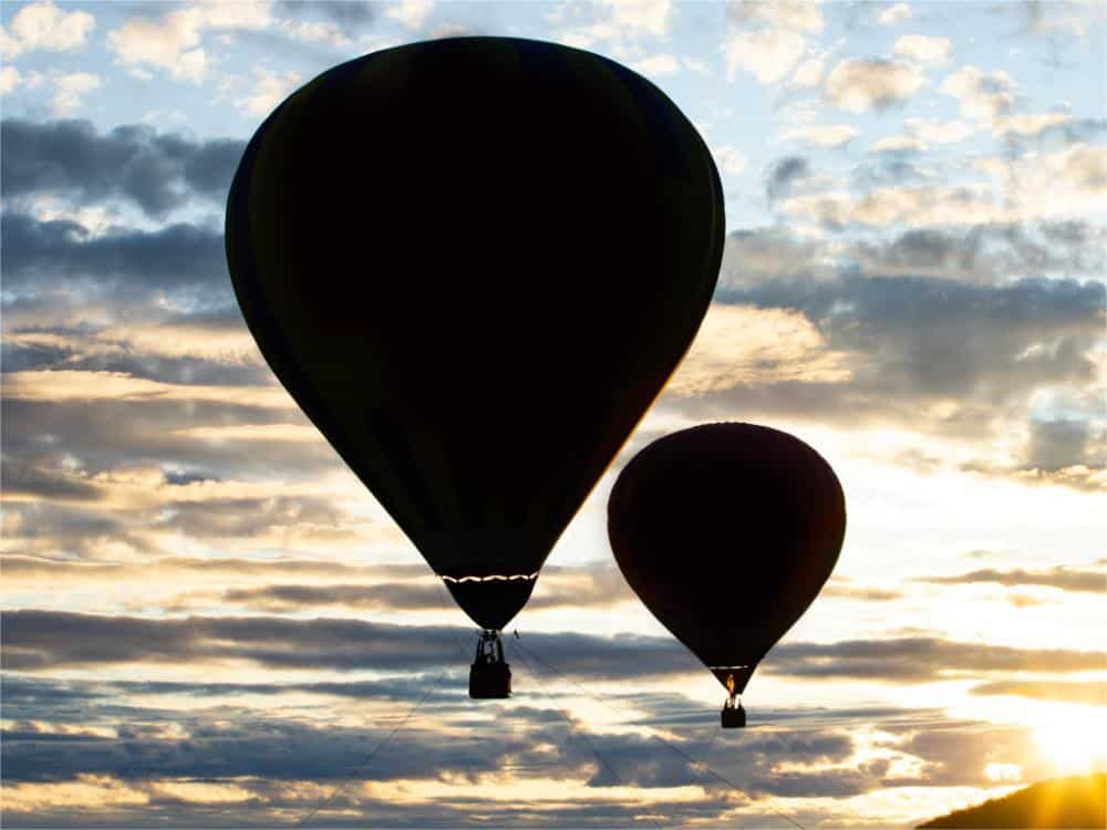 weekend en montgolfière